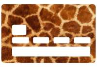 Sticker Fourrure Girafe pour CB