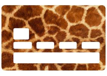 Sticker Fourrure Girafe pour CB