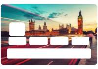 Autocollant Londres pour carte de paiement