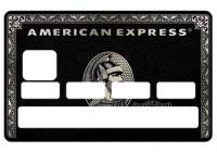 Stickers "American Black" carte bancaire