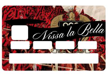 Sticker Nissa la Bella carte bleue Sticker Nissa la Bella carte bleue