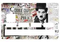 Sticker Chaplin carte bleue