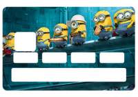 Autocollant "Minions Rockfeller" pour CB