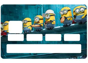 Autocollant "Minions Rockfeller" pour CB