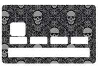 Stickers Skull Black pour CB