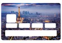 Sticker Paris carte bleue