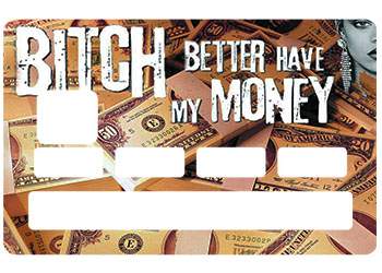 Sticker CB Rihanna pour carte bancaire Sticker CB Rihanna pour carte bancaire