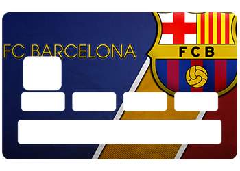 Sticker FC Barcelone pour CB