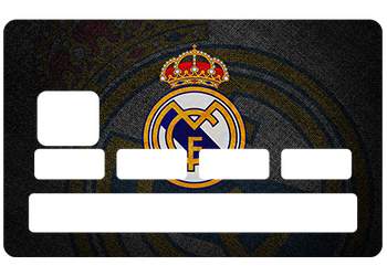 Stickers Real Madrid pour carte bancaire