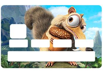 Sticker Scrat pour CB