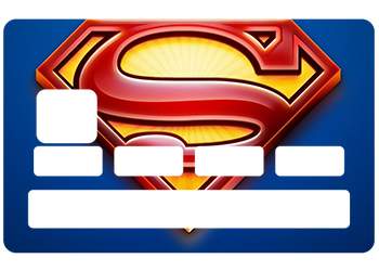 Stickers CB "Superman" pour carte bancaire