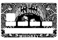 Sticker Jack Daniels pour carte bancaire