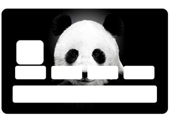 Sticker CB Panda pour carte bancaire