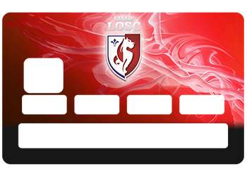 Stickers CB LOSC pour carte bancaire