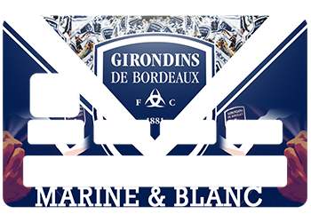 Sticker Bordeaux pour CB