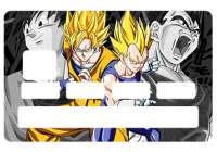 Autocollant CB Dragon Ball pour carte bleue