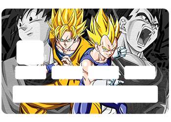 Stickers CB Dragon Ball pour carte bancaire