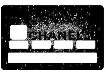 Sticker CB Chanel pour carte bancaire