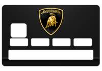 Sticker CB Lamborghini pour carte bancaire