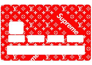 Sticker Supreme pour carte bancaire