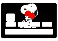 Stickers CB Snoopy pour carte bancaire