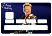 Sticker carte bleue Johnny Hallyday