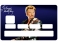 Sticker carte bleue Johnny Hallyday