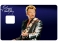 Sticker CB Johnny Hallyday pour carte bancaire