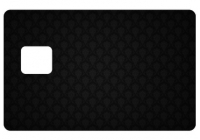 Sticker CB Noir pour carte bancaire