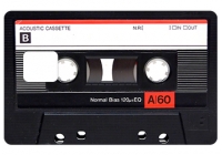 Sticker CB K7 pour carte bancaire