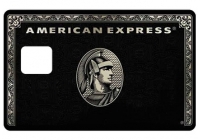 Sticker American Black pour carte bancaire