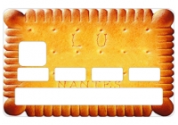 Sticker Lu pour carte bancaire