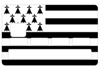 Sticker CB Drapeau Breizh pour carte bancaire