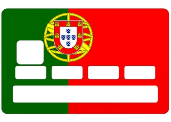 Autocollant "Drapeau Portugal" pour CB