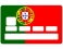 Sticker CB Portugal pour carte bancaire