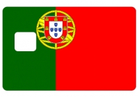 Sticker CB Portugal pour carte bancaire