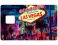 Sticker CB LAS VEGAS pour carte bancaire